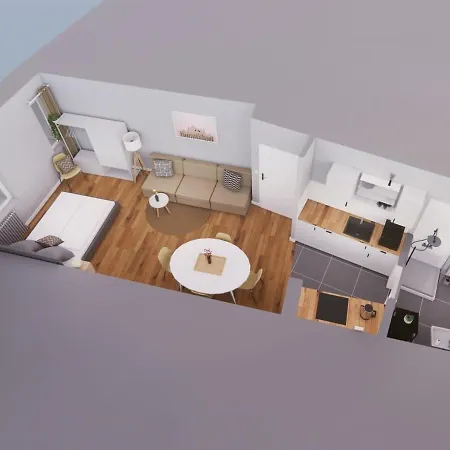 Hamburg City Apartment For 5